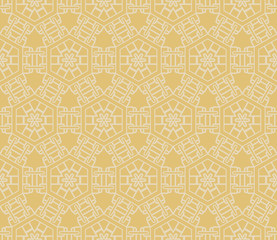 Fototapeta premium geometric seamless pattern. Vector illustration. For modern interior design, fashion textile print, wallpaper, decor panel