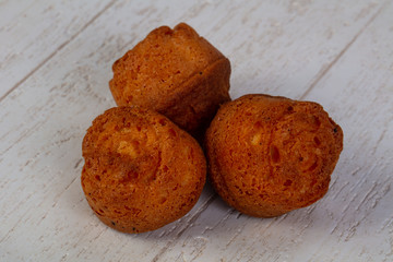 Sweet baked muffins