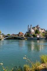 Fototapeta premium Stadt am Fluss