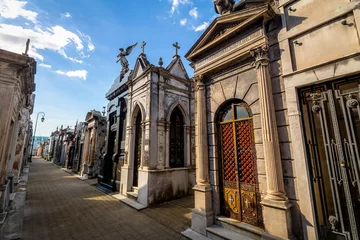Foto op Canvas Recoleta Cemetery - Buenos Aires, Argentina © diegograndi