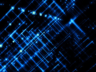 Glowing portal - abstract digitally generated image