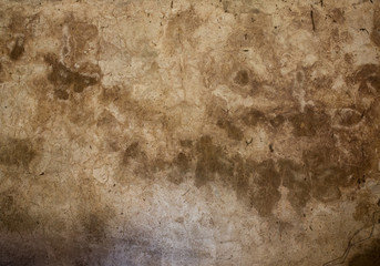 Cement concrete with scratches. Old background wall.