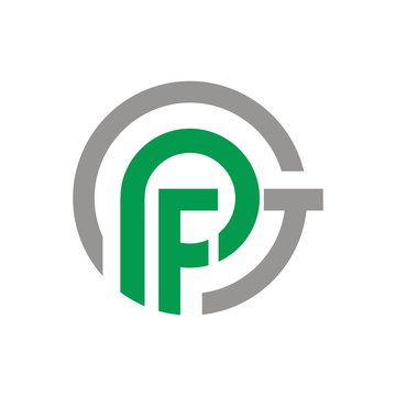PFG FPG GPF logo letter design template vector illustration