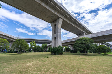 overpass in urban