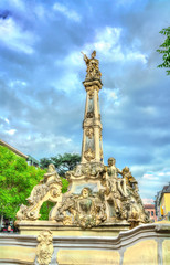 Fototapeta na wymiar Saint George Fountain in Trier, Germany