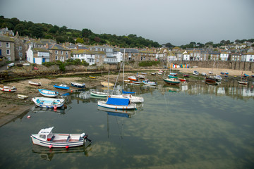Mousehole Harbour Cornwall - 210850435