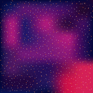 starry gradient glowing blurred background