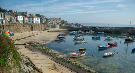 Mousehole Harbour Cornwall - 210850835