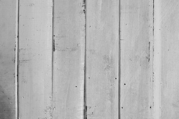 Vintage white wood wall pattern and seamless background