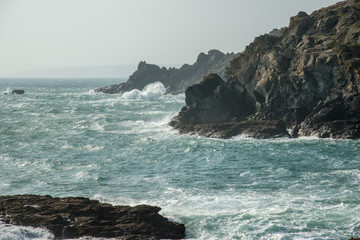 Fototapeta na wymiar Cornish Coast, Cornwall