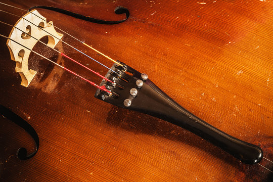 Old Cello Abstract
