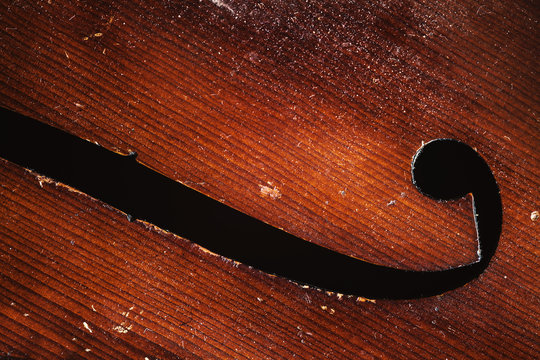 Old Cello Abstract