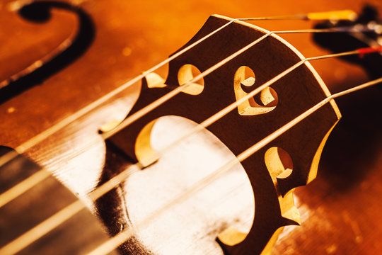 Old Cello Abstract