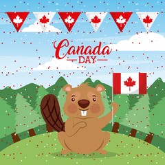 canada day card