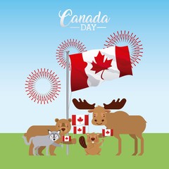 canada day card