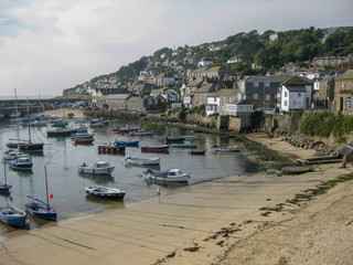 Mousehole Harbour Cornwall - 210854697
