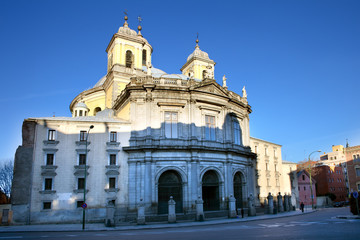 Fototapeta na wymiar Basilica San Francisco El Grande, Madrid, Spain
