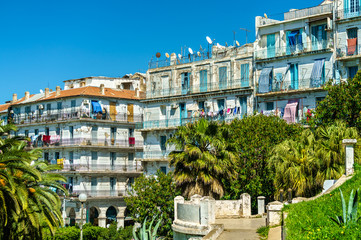 French Colonial Architecture in Algiers, Algeria