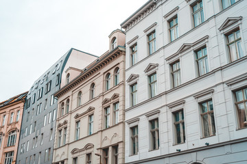 Fototapeta na wymiar residential buildings in the heart of west berlin