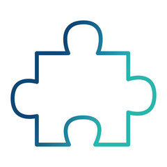 Obraz premium puzzle piece toy game image