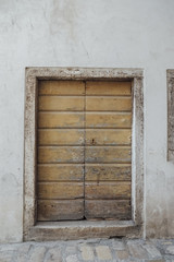 Obraz na płótnie Canvas Wooden Doors in Old Town