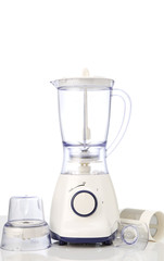 electric blender on a white background