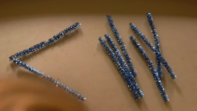 Video Of A Young Toddler Boy Making Spooky Halloween Crafts With His Mom At Their Living Room Table