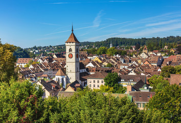 View The Swiss City Schaffhausen