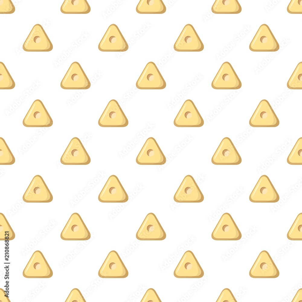 Poster Square button pattern seamless repeat in cartoon style vector illustration