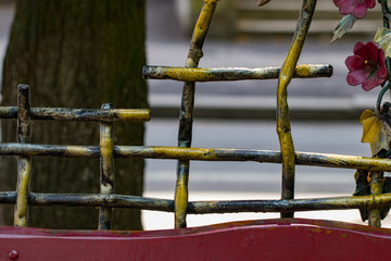 decorative forged elements for processing modern metal gates