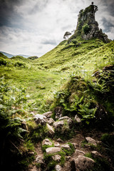 Fairy Glen in Skye Scotland