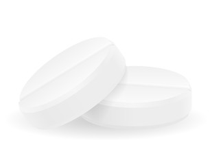 medical pills tablets for the treatment of diseases stock vector illustration