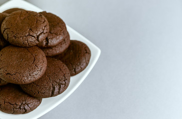 Double chocolate chip cookies