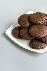Double chocolate chip cookies
