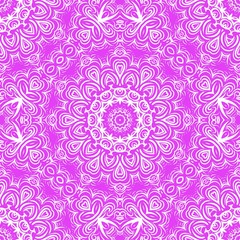 Mandala Style Vector Color Shapes. Abstract design. Decoration for fashion, holiday card, relax