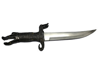 Dagger on white background