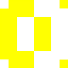 beautiful yellow and white square for pattern and background,vector illustration