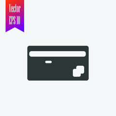 bank card icon vector