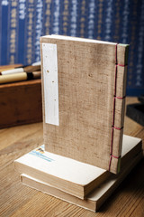Japanese stab binding (vintage Japanese book)