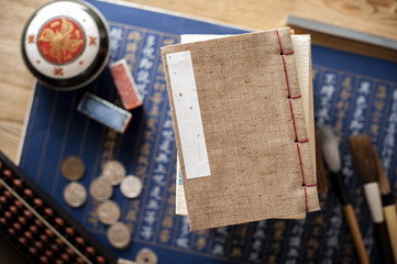 Japanese stab binding (vintage Japanese book)