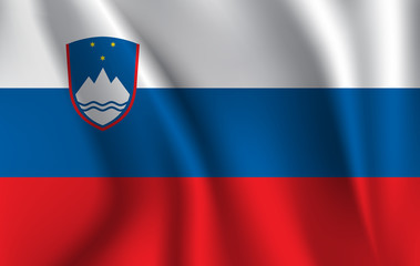 Waving flag of Slovenia, 