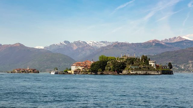 4K Timelapse Lago Maggiore Isola Bella