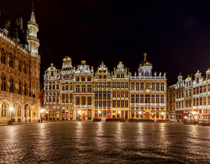 Fototapeta na wymiar Brussels. Grand Place Square.