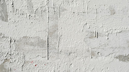 White Plaster Wall Texture. Empty Bright Plaster Background