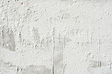 White Plaster Wall Texture. Empty Bright Plaster Background