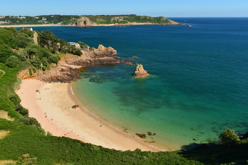 Beauport, Jersey, U.K.
Idyllic coastal beach in the Summer.