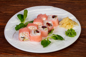 Japanese mamenori roll
