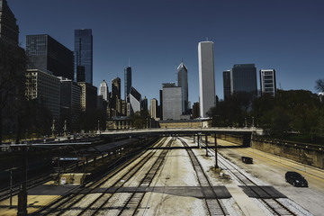 Fototapeta na wymiar Rail Tracks