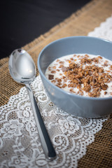 Müsli in der Schüssel