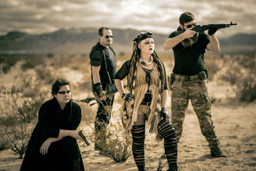 In a post-apocalyptic nuclear wasteland, nomadic warriors fight to see another day. Show in the...